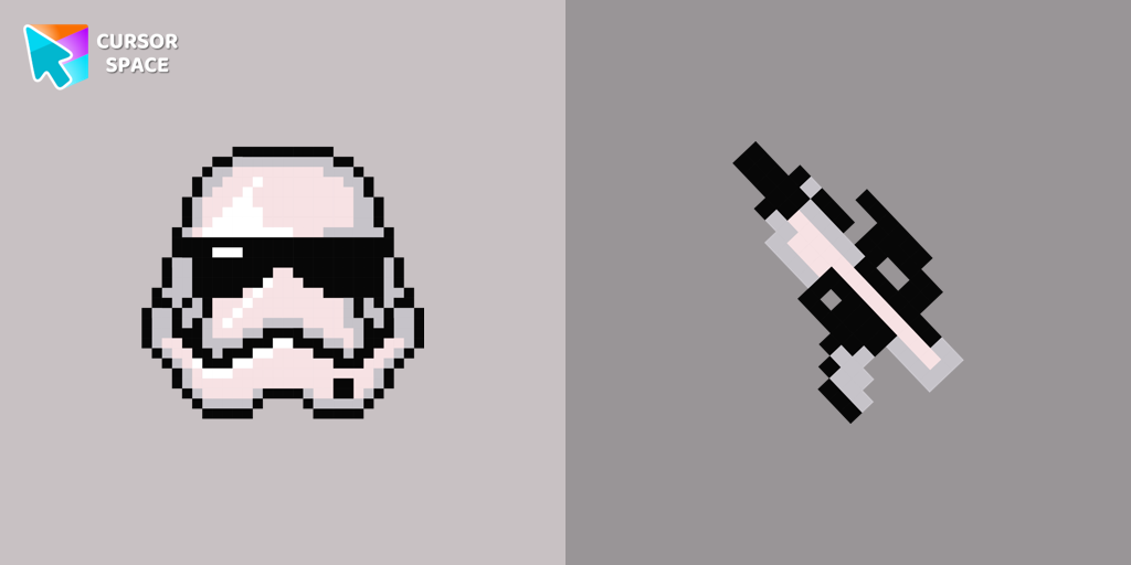 Cursor Stormtrooper Pixel Pack