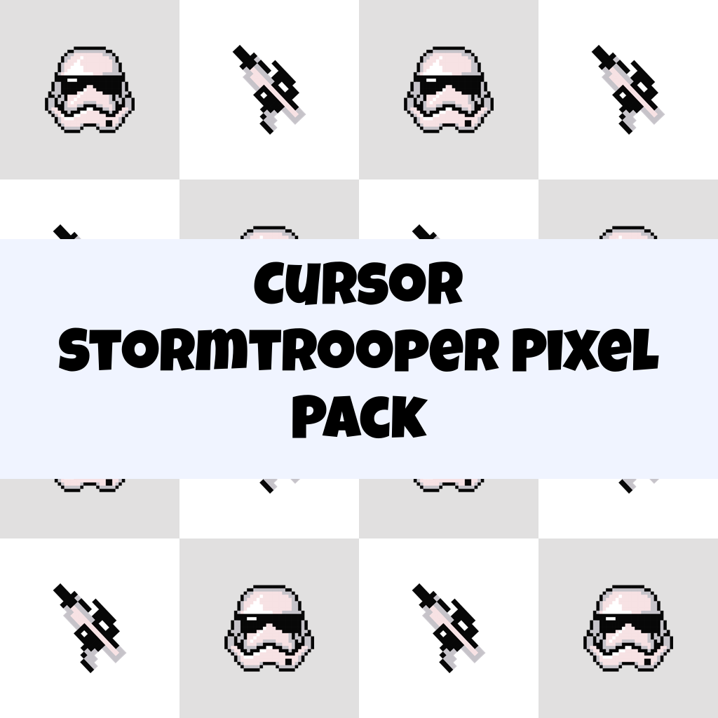 Cursor Stormtrooper Pixel Pack